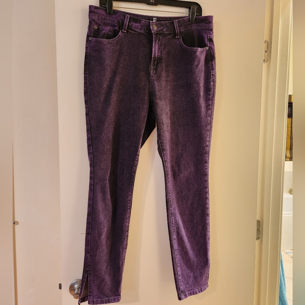 Purple Skinny Jeans